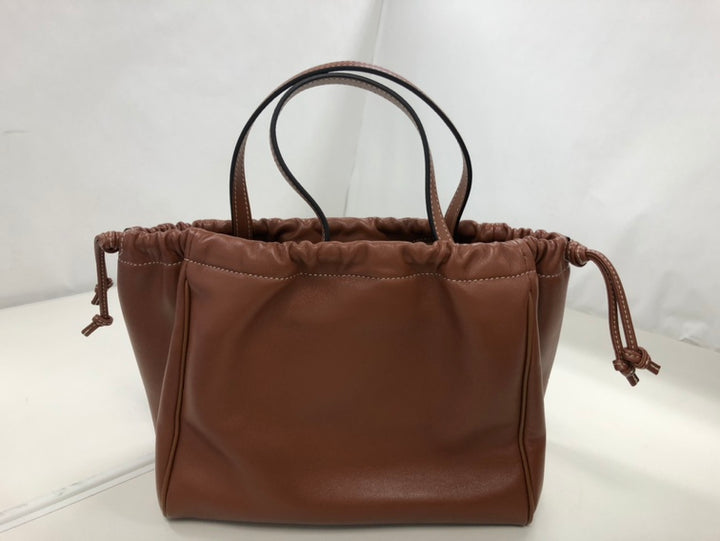 Celine Small Cuir de veau Cuir Triomphe Cabas Drawstring Sac