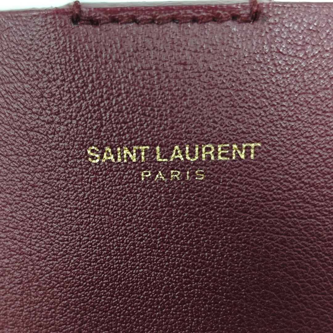 Saint Laurent North South Cuir Shopping Cabas