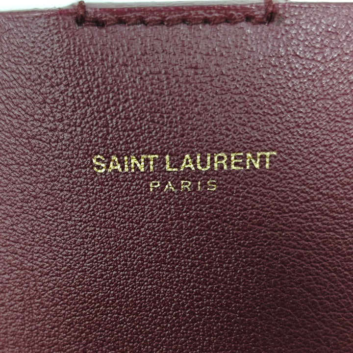 Saint Laurent North South Cuir Shopping Cabas