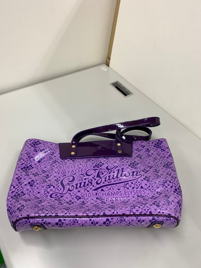 Louis Vuitton Takashi Murakami Coated Toile Cosmic Blossom Cabas PM