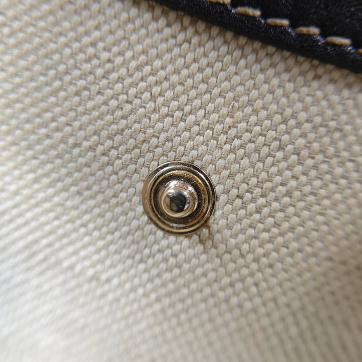 Gucci Medium Diamante Toile New Bamboo Sac
