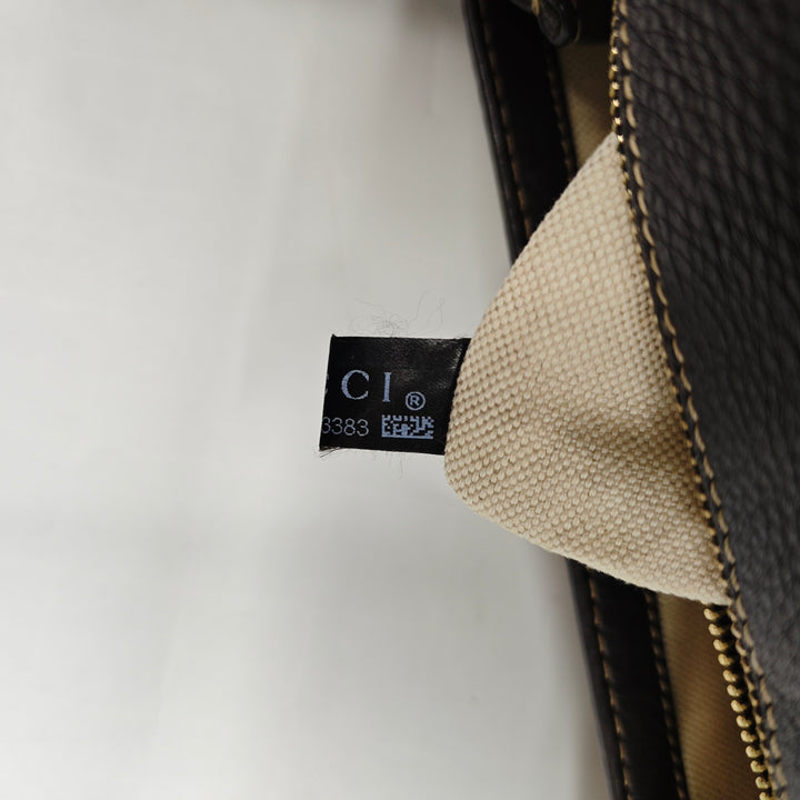 Gucci Medium Diamante Toile New Bamboo Sac