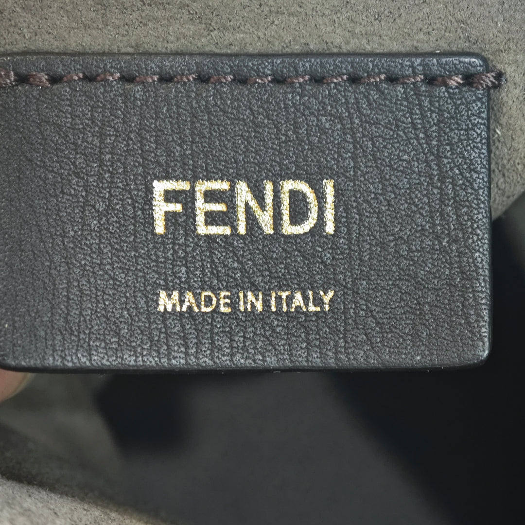 Fendi Mini Zucca Daim Mon Tresor Bucket Sac