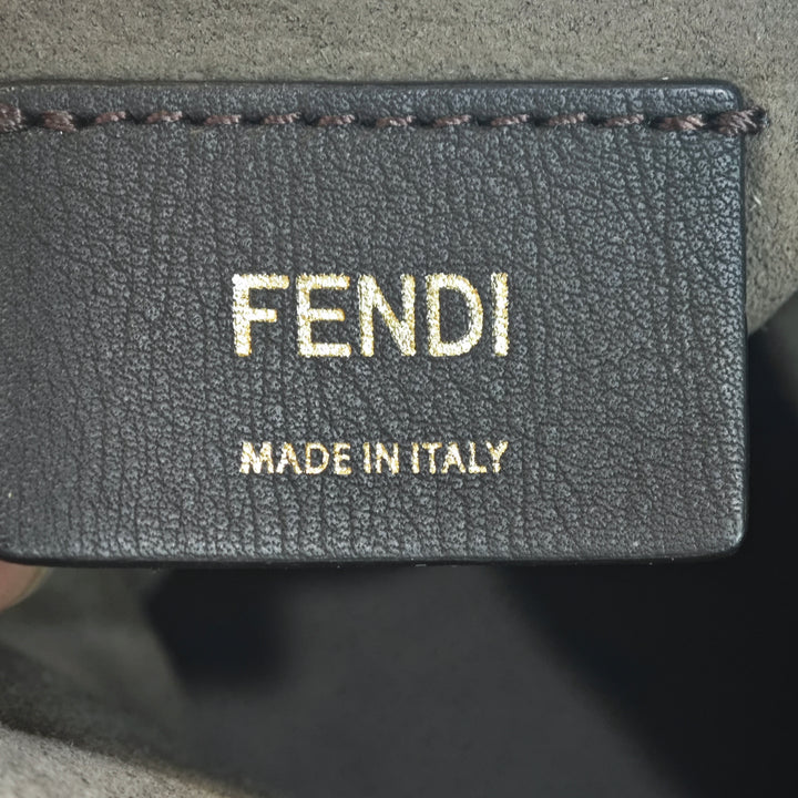 Fendi Mini Zucca Daim Mon Tresor Bucket Sac