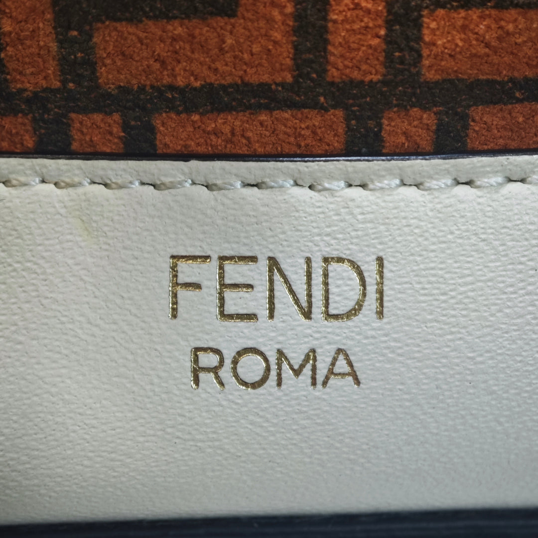Fendi Mini Zucca Daim Mon Tresor Bucket Sac