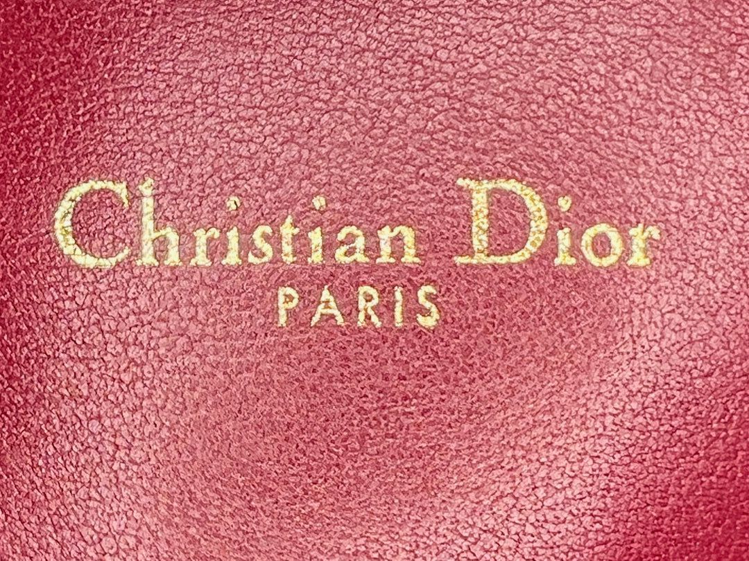 Dior Cuir d’agneau Cannage DiorAddict Wristlet Pochette