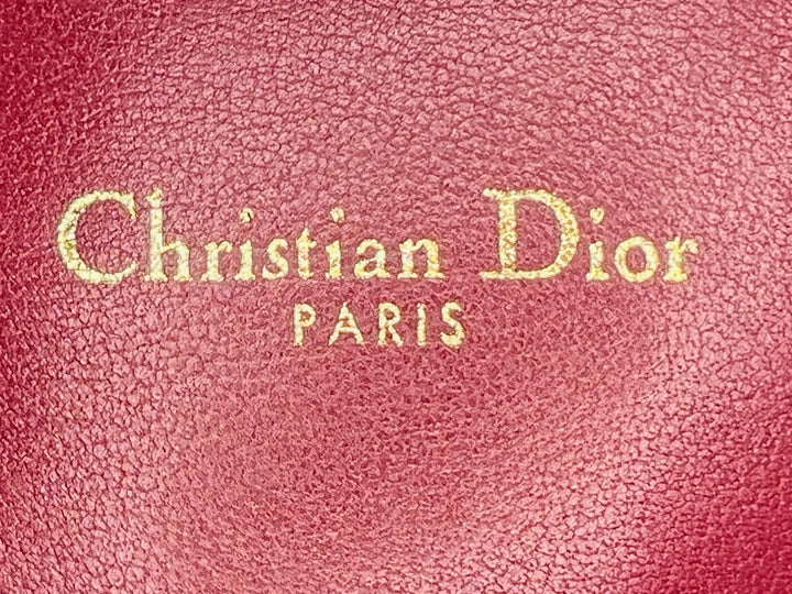 Dior Cuir d’agneau Cannage DiorAddict Wristlet Pochette