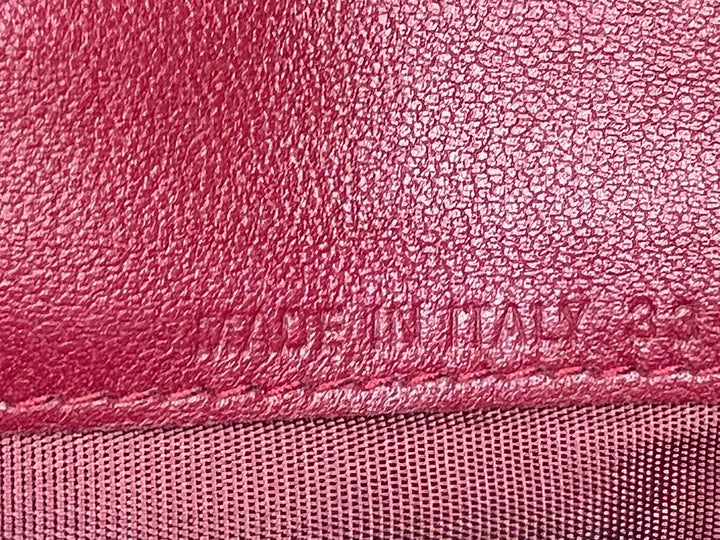 Dior Cuir d’agneau Cannage DiorAddict Wristlet Pochette