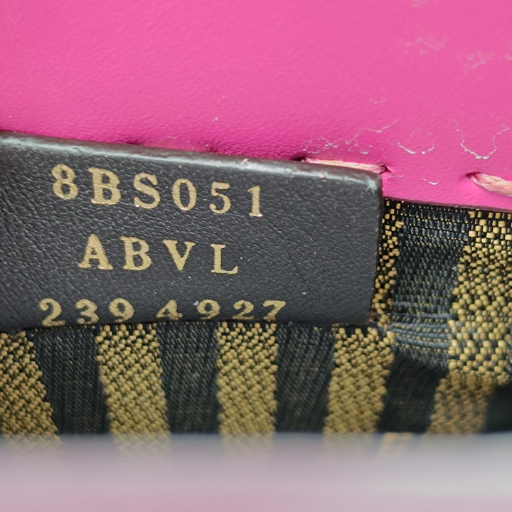 Fendi Mini Cuir Sunshine Shopper Cabas