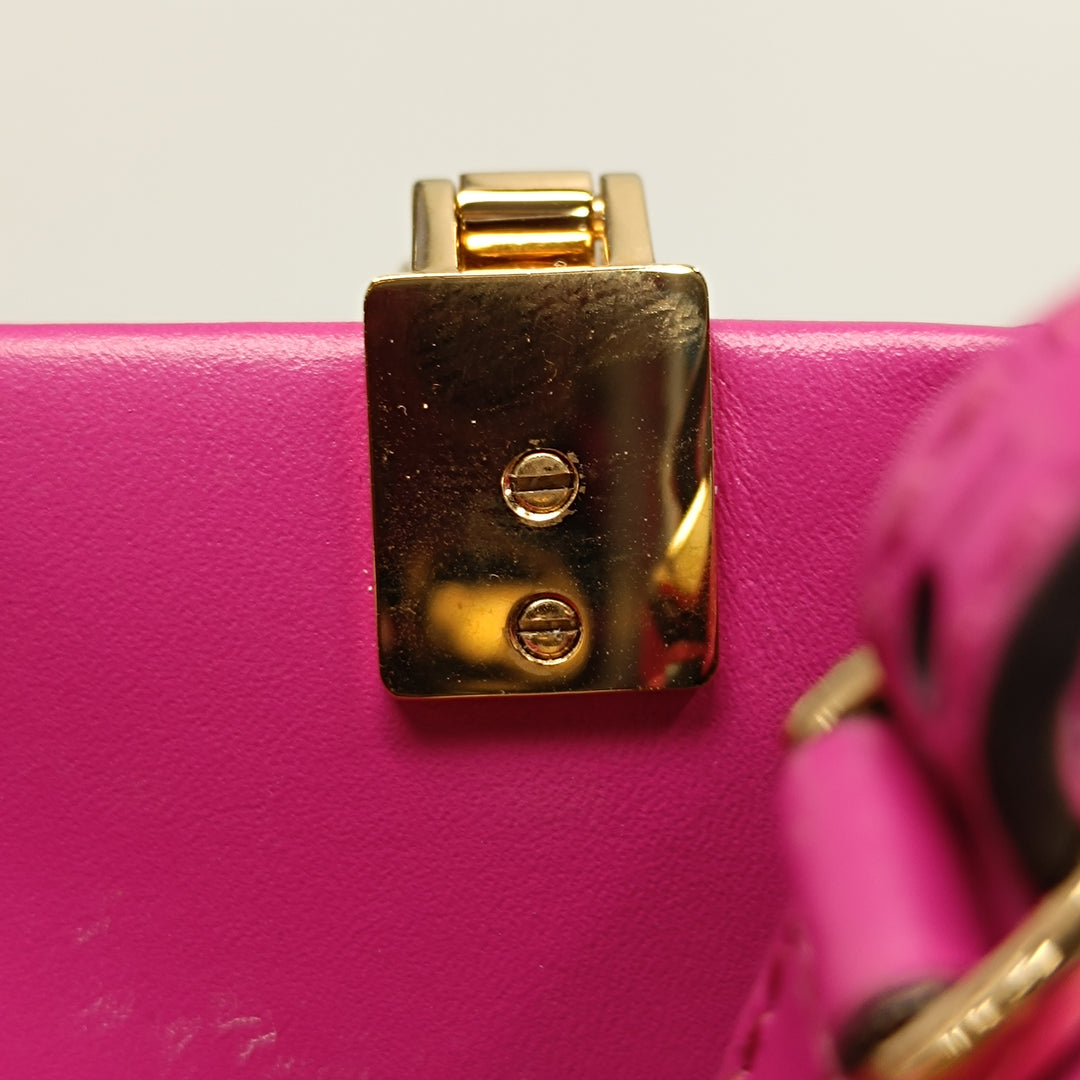 Fendi Mini Cuir Sunshine Shopper Cabas
