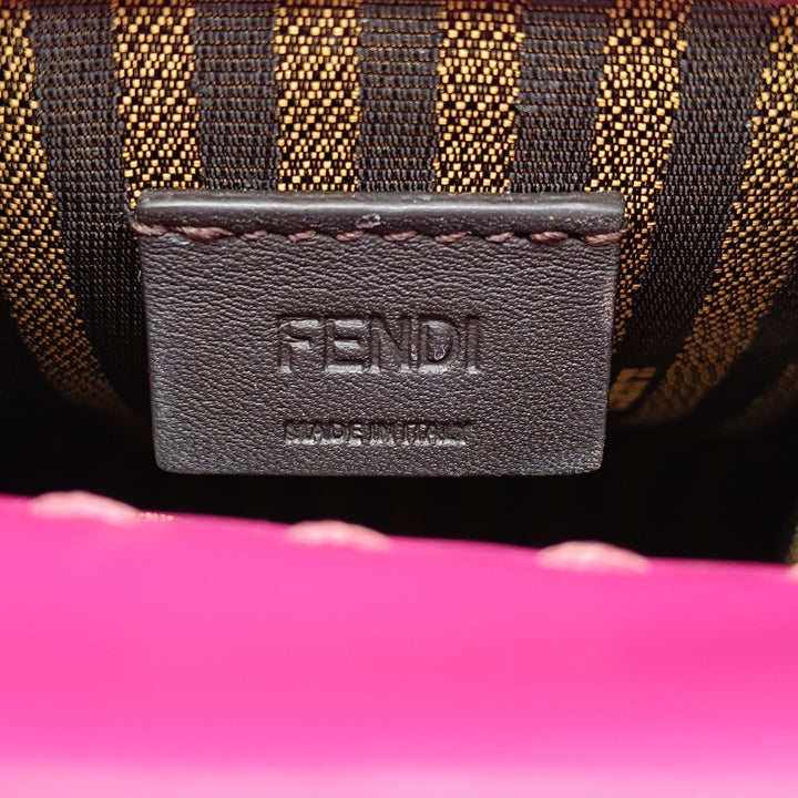 Fendi Mini Cuir Sunshine Shopper Cabas