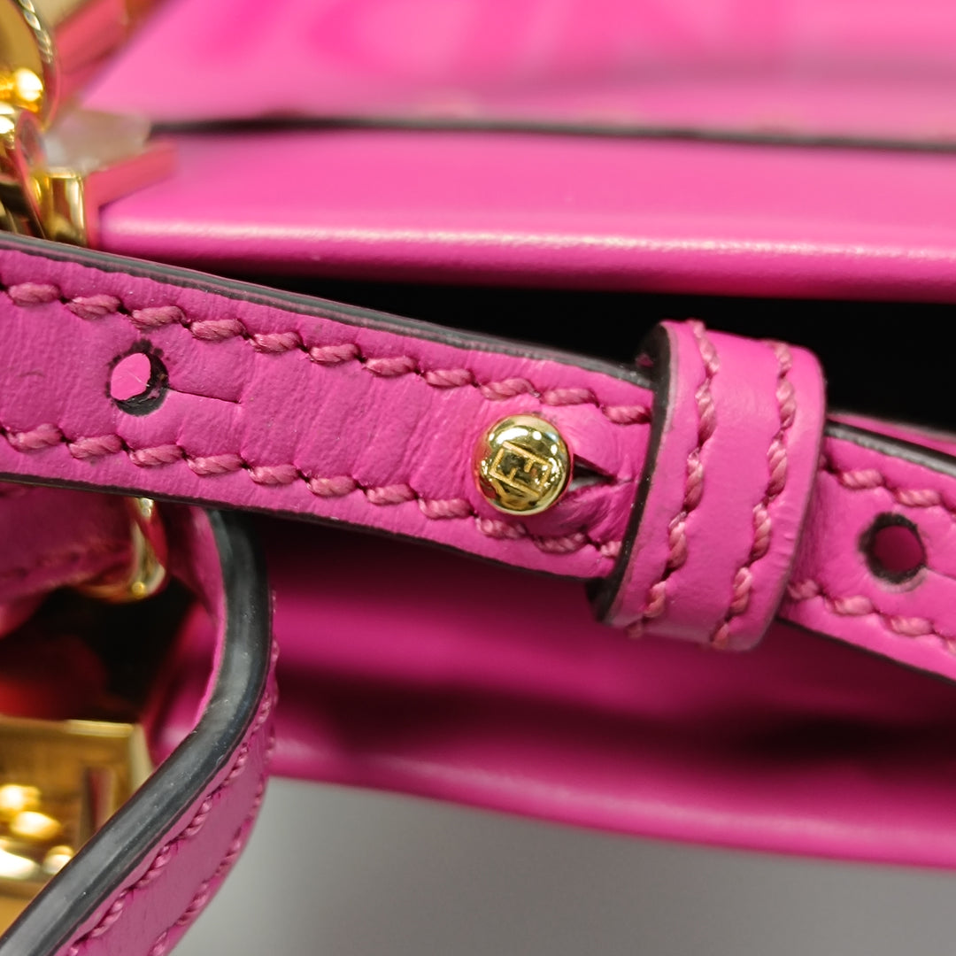 Fendi Mini Cuir Sunshine Shopper Cabas