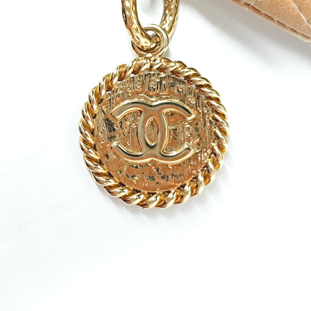 Chanel Cuir d’agneau Medallion Cabas