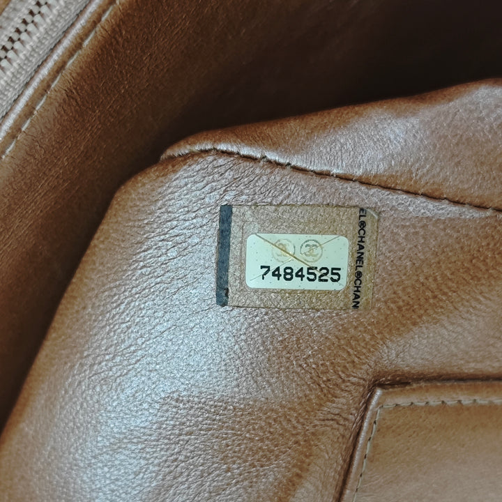 Chanel Cuir d’agneau Medallion Cabas
