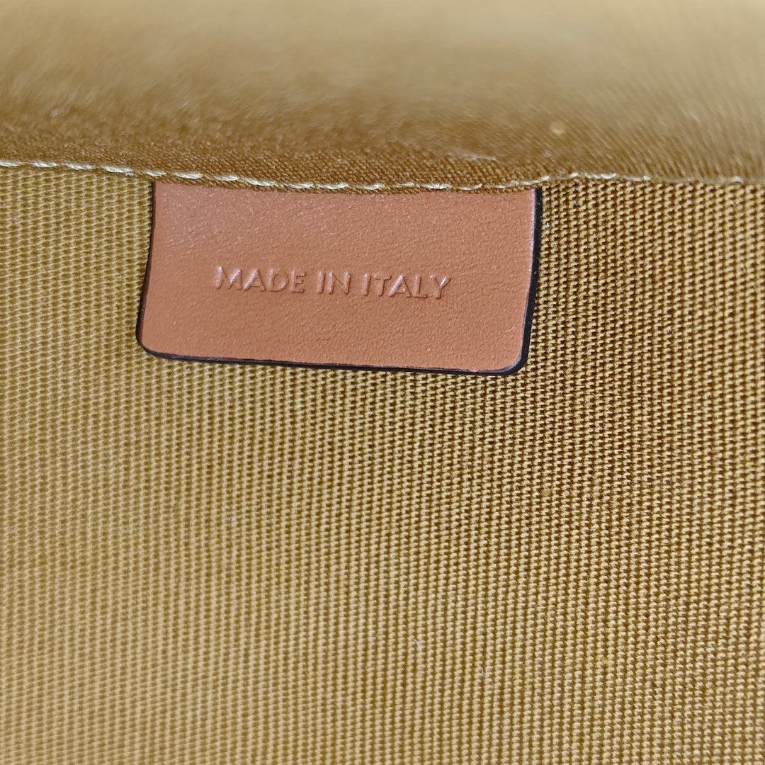 Celine Triomphe Coated Toile Rond Boîte Sac à main
