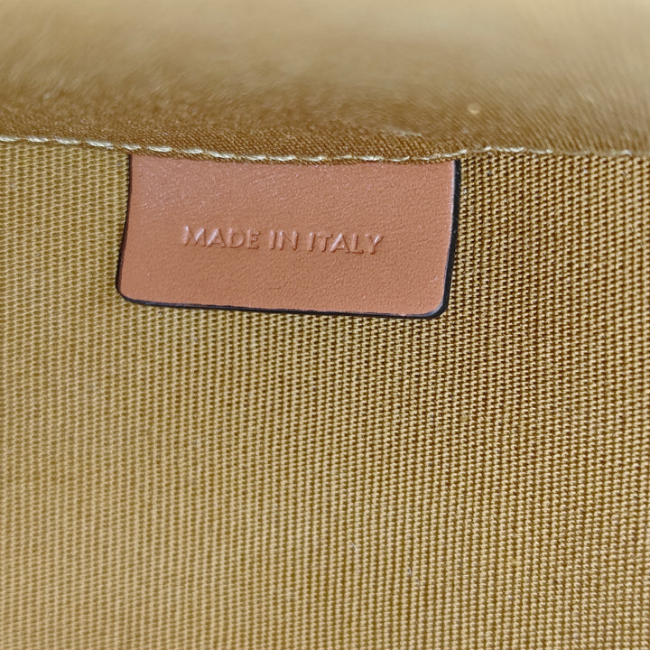 Celine Triomphe Coated Toile Rond Boîte Sac à main