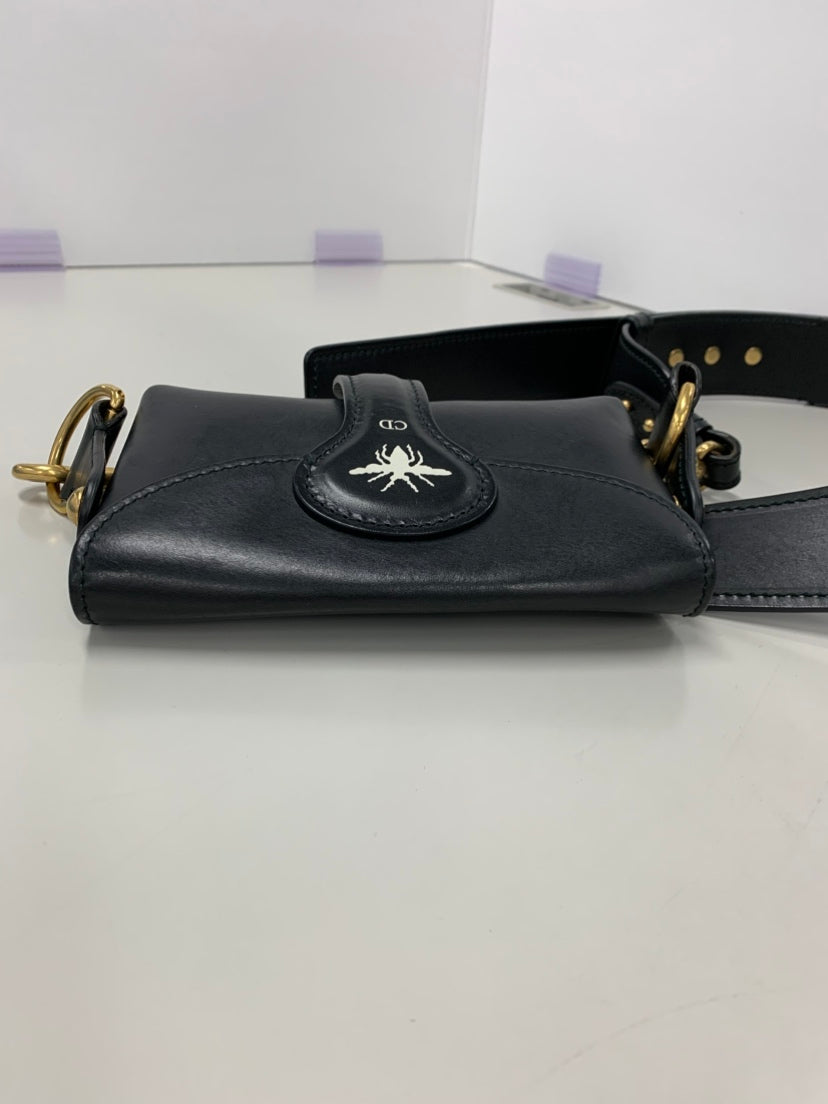 Dior Mini Cuir D Bee Saddle Sac
