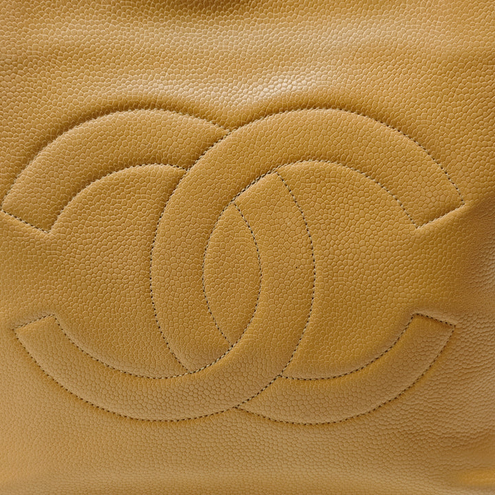 Chanel CC Caviar Two Way Zip Sac bandoulière