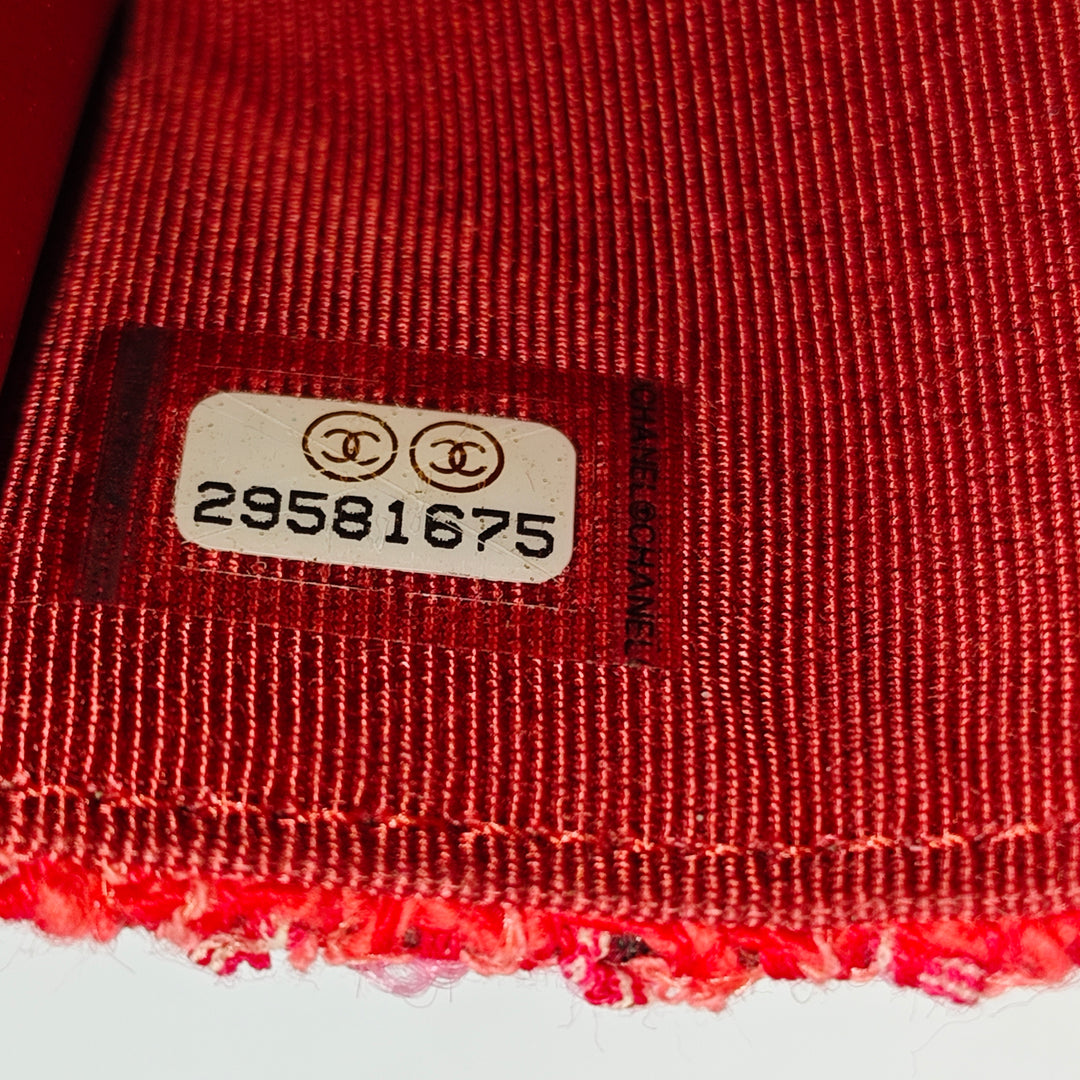 Chanel Matelassé Tweed Reissue 2.55 Wallet on Chain