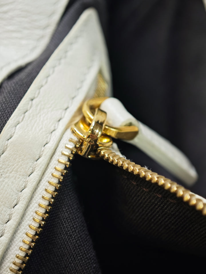Fendi Zucca embossé Cuir Baguette Sac