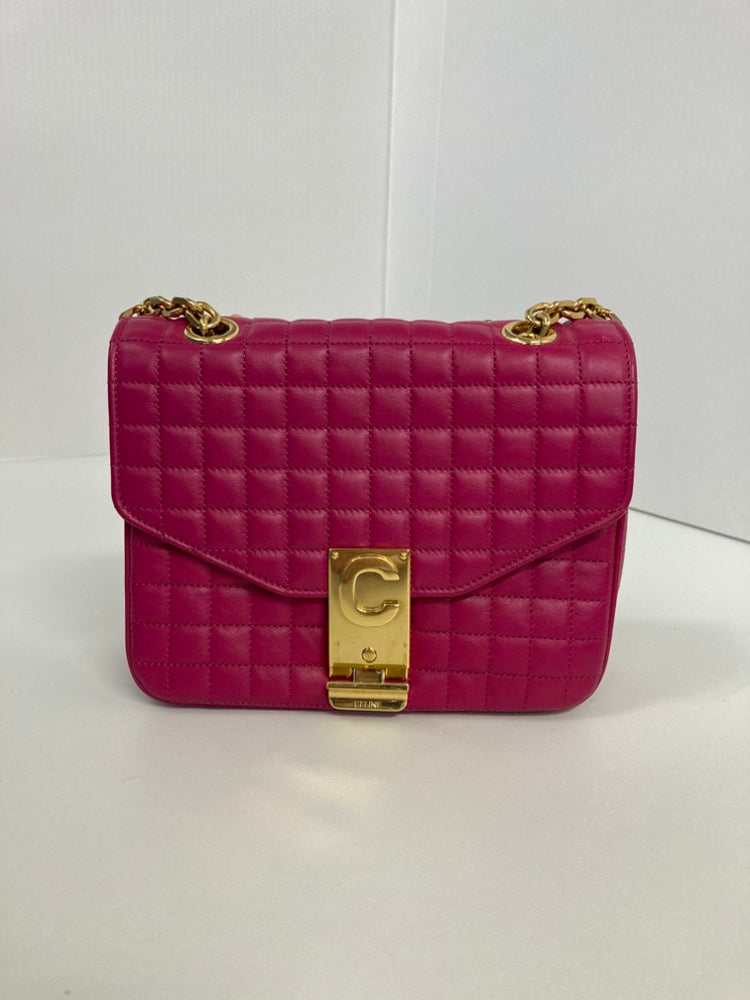 Celine Small Matelassé Cuir de veau C Sac