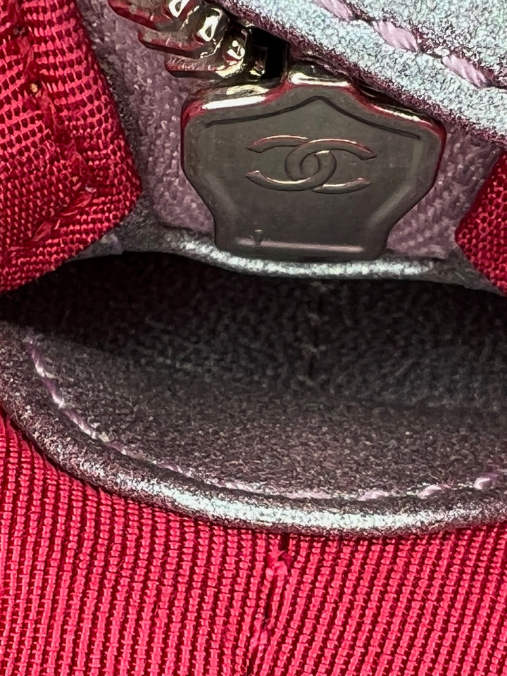 Chanel Medium Iridescent Cuir de veau Gabrielle Sac porté croisé