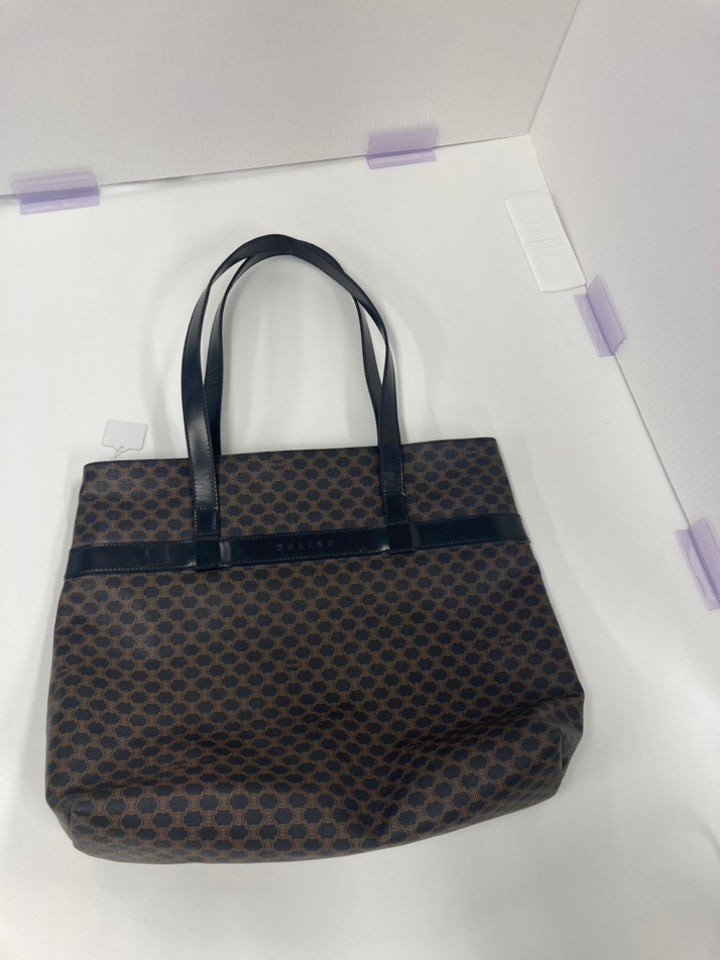 Celine Macadam Coated Toile Cabas