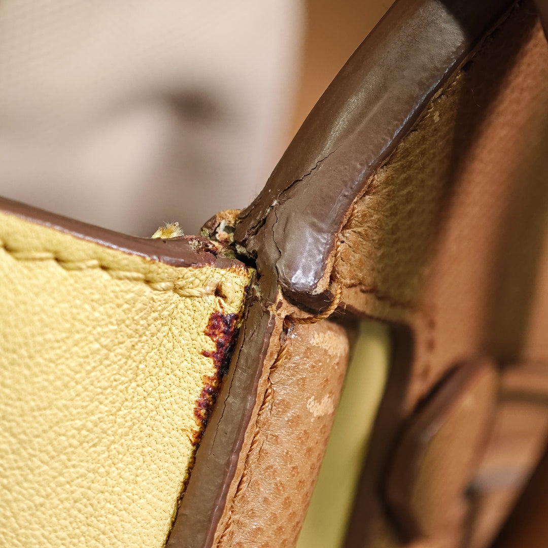 Prada Bicolor Saffiano Cuir à finitions Cuir Sac