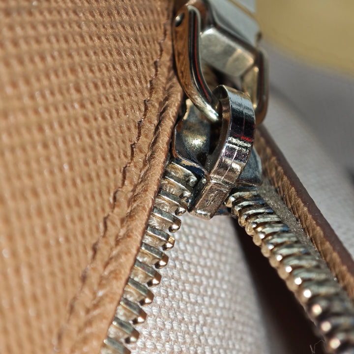 Prada Bicolor Saffiano Cuir à finitions Cuir Sac