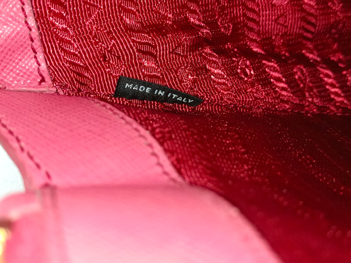 Prada Medium Saffiano Lux Open Promenade Sac
