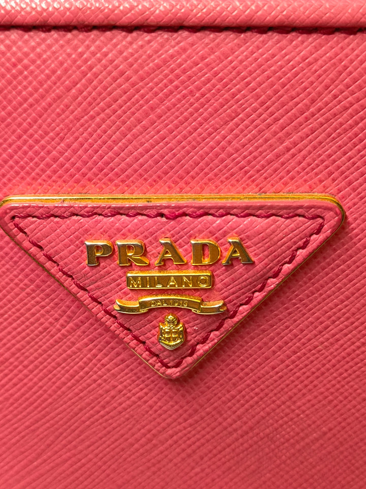 Prada Medium Saffiano Lux Open Promenade Sac