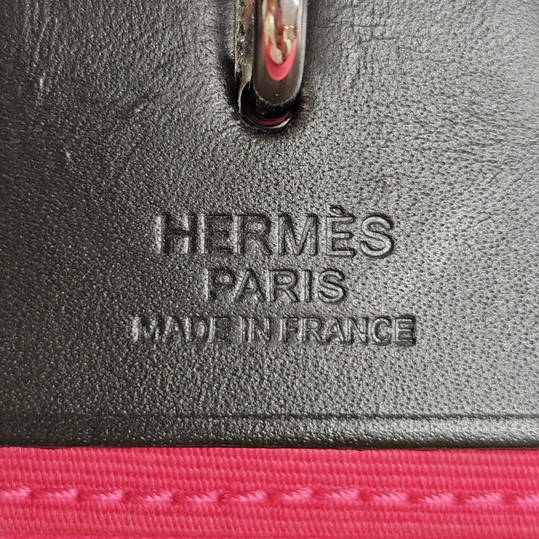 Hermès Toile Herbag Zip 31