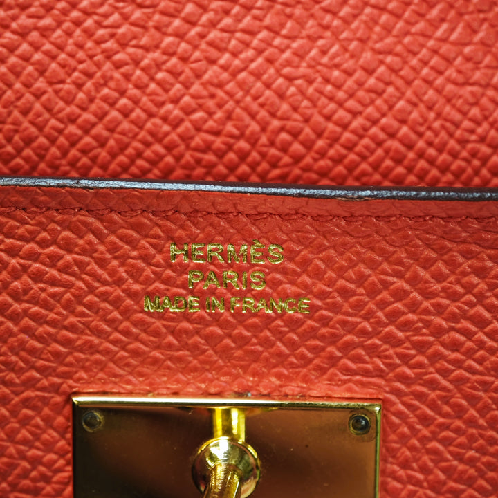 Hermès Epsom Kelly Longue Portefeuille