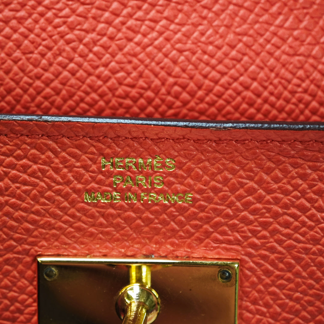 Hermès Epsom Kelly Longue Portefeuille