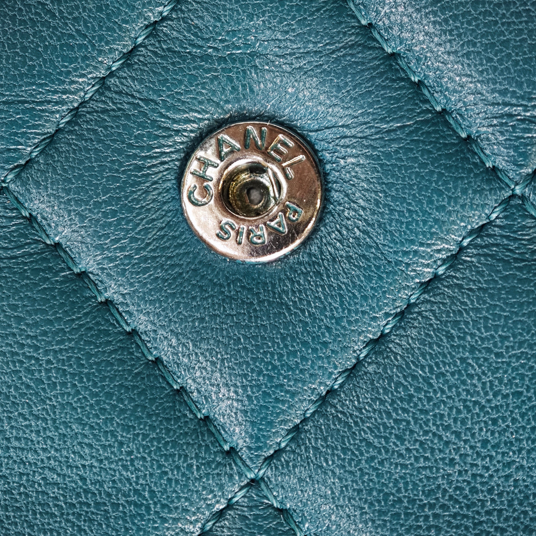 Chanel CC Matelassé Cuir d’agneau Wallet on Chain