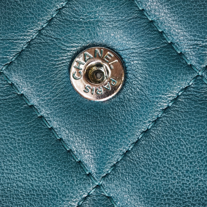 Chanel CC Matelassé Cuir d’agneau Wallet on Chain