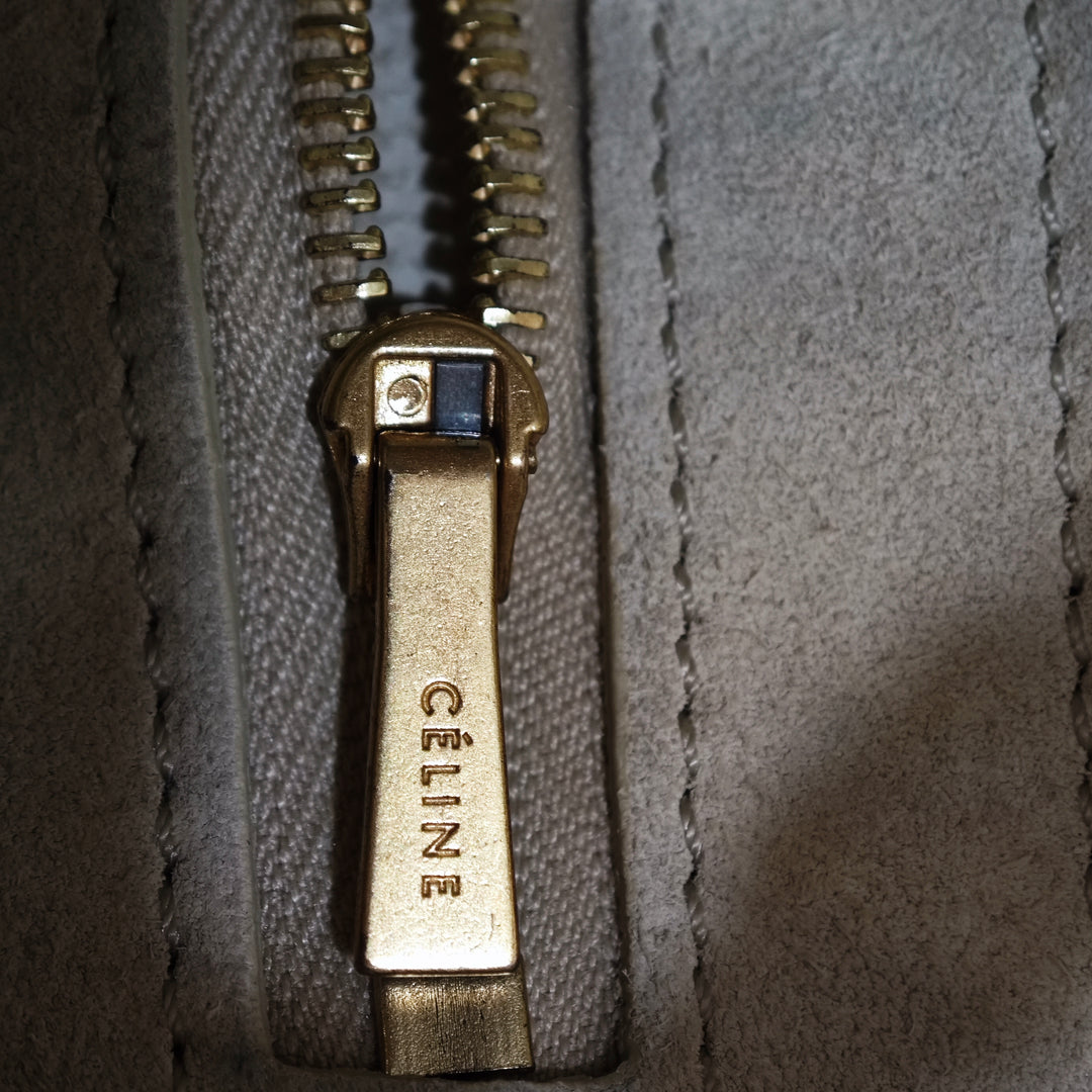 Celine Small Soft Cuir de veau grainé Seau Sangle Bucket Sac