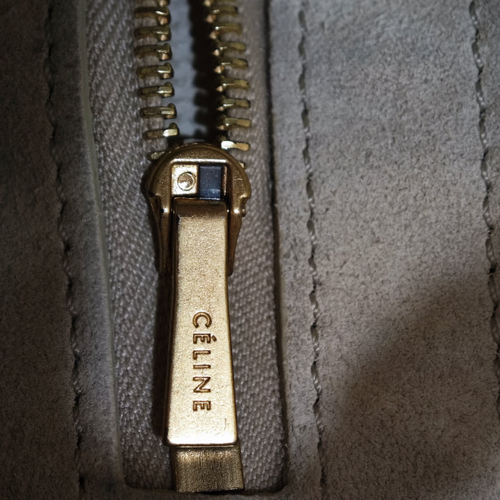 Celine Small Soft Cuir de veau grainé Seau Sangle Bucket Sac