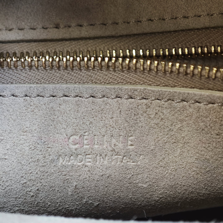 Celine Small Soft Cuir de veau grainé Seau Sangle Bucket Sac