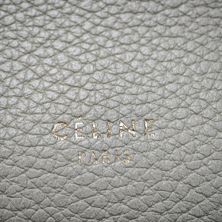 Celine Small Soft Cuir de veau grainé Seau Sangle Bucket Sac