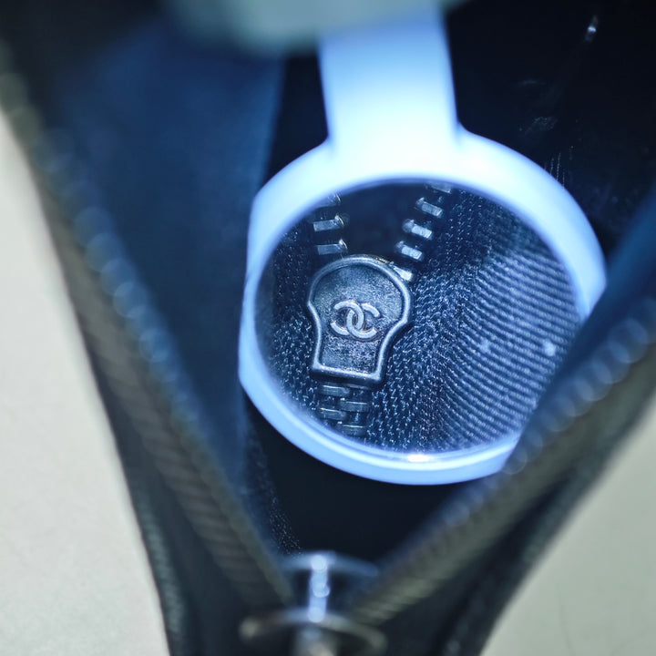 Chanel Medium Toile La Pausa Zip O Étui Pochette