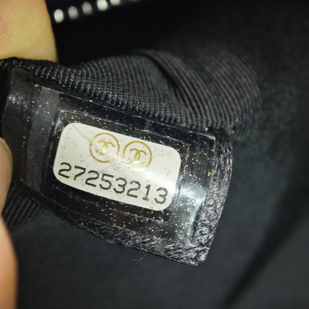 Chanel Medium Toile La Pausa Zip O Étui Pochette