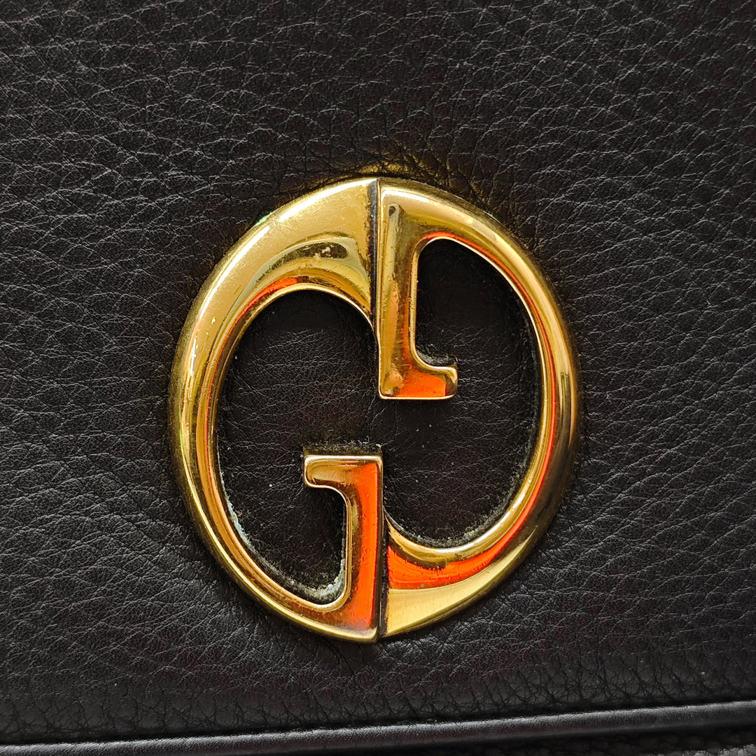 Gucci Medium Cuir 1973 Chain Sac bandoulière