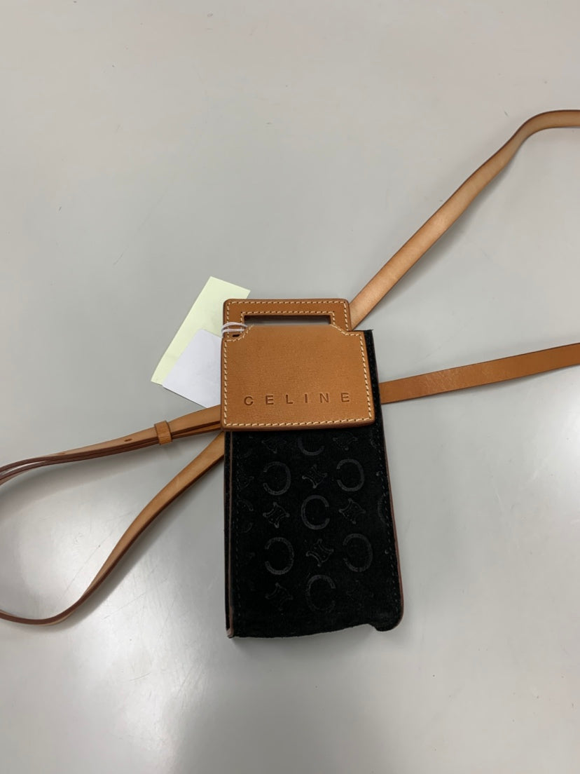 Celine C Macadam Daim Pochette Sac porté croisé