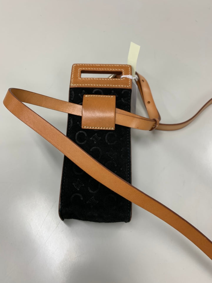 Celine C Macadam Daim Pochette Sac porté croisé