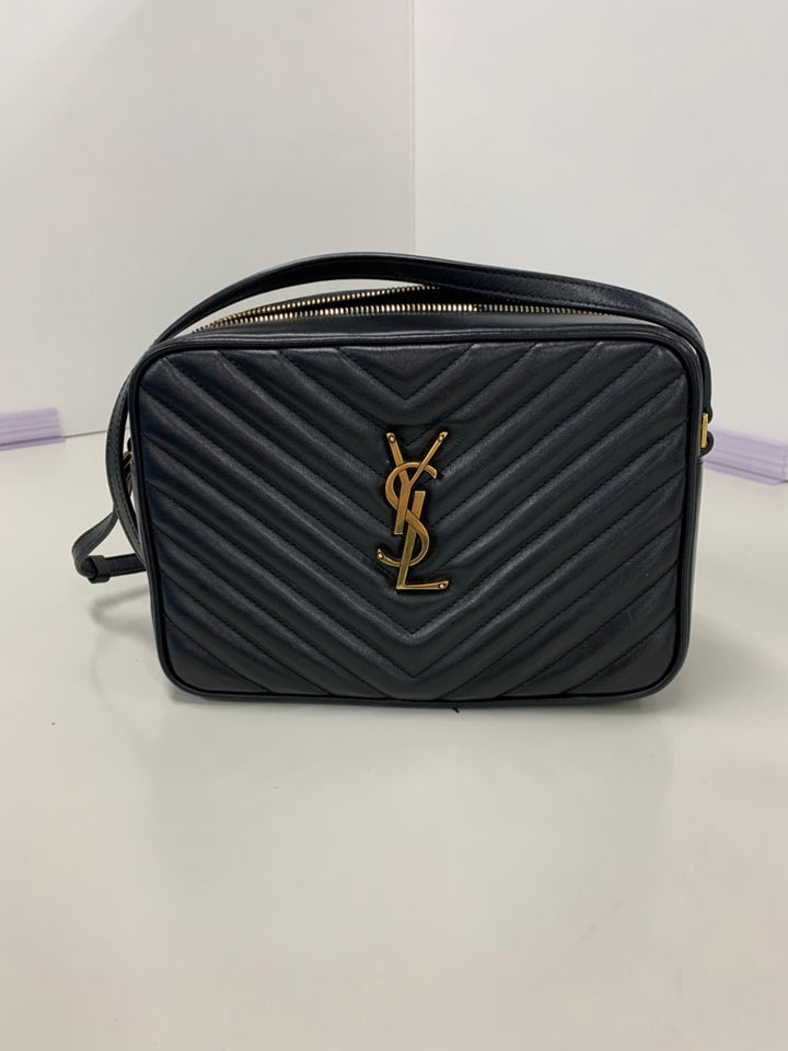 Saint Laurent Matelasse Cuir Monogram Lou Sac caméra