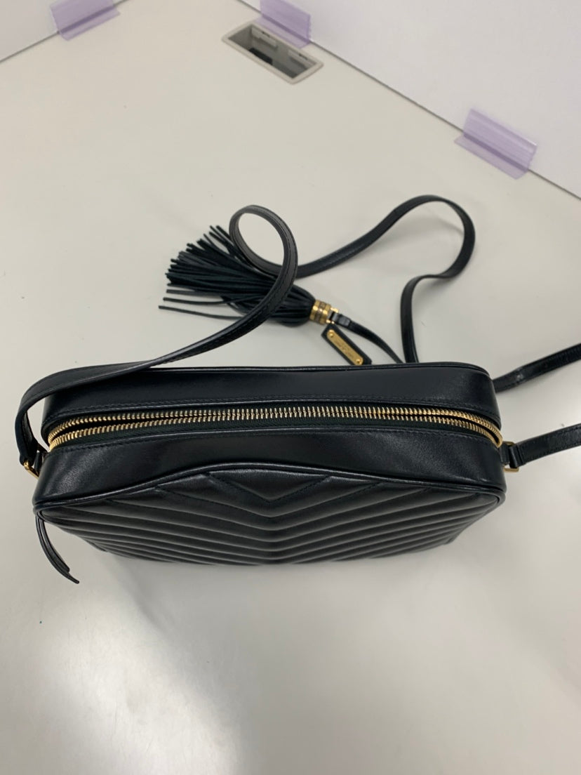 Saint Laurent Matelasse Cuir Monogram Lou Sac caméra