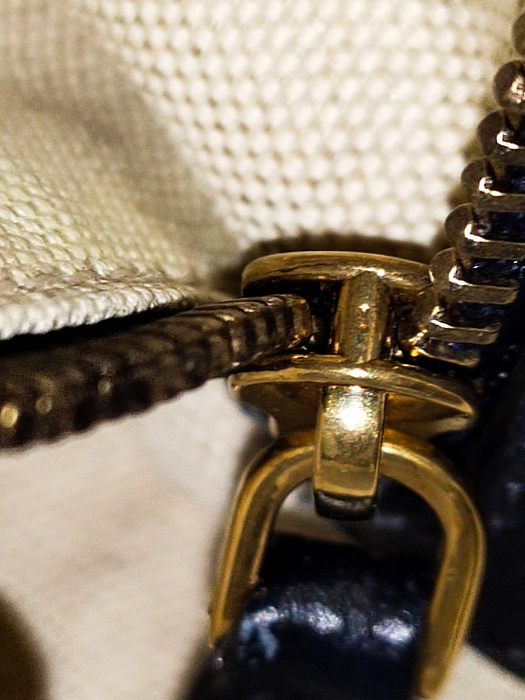 Dior Oblique Toile à rabat Sac porté croisé