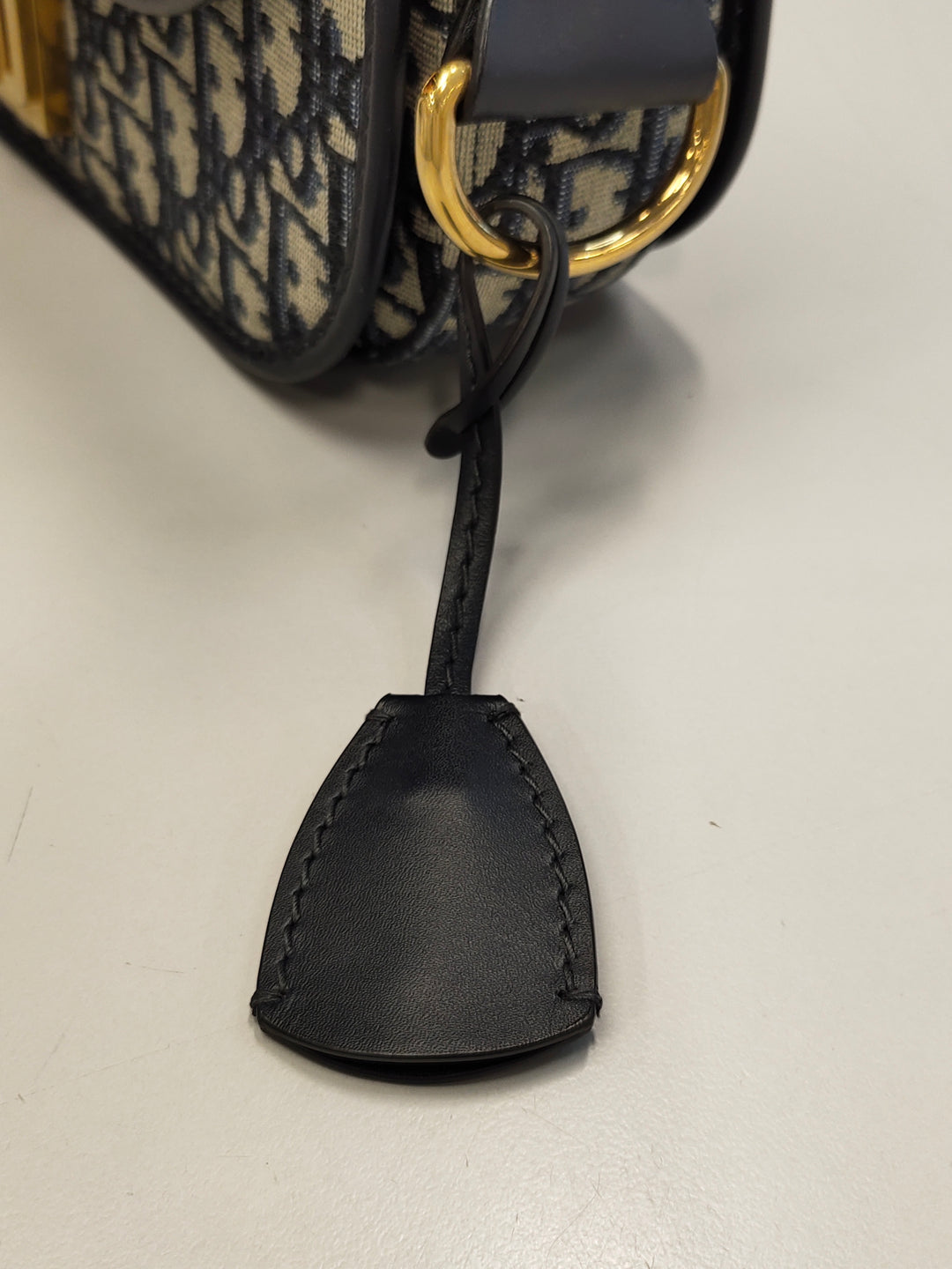 Dior Oblique Toile à rabat Sac porté croisé