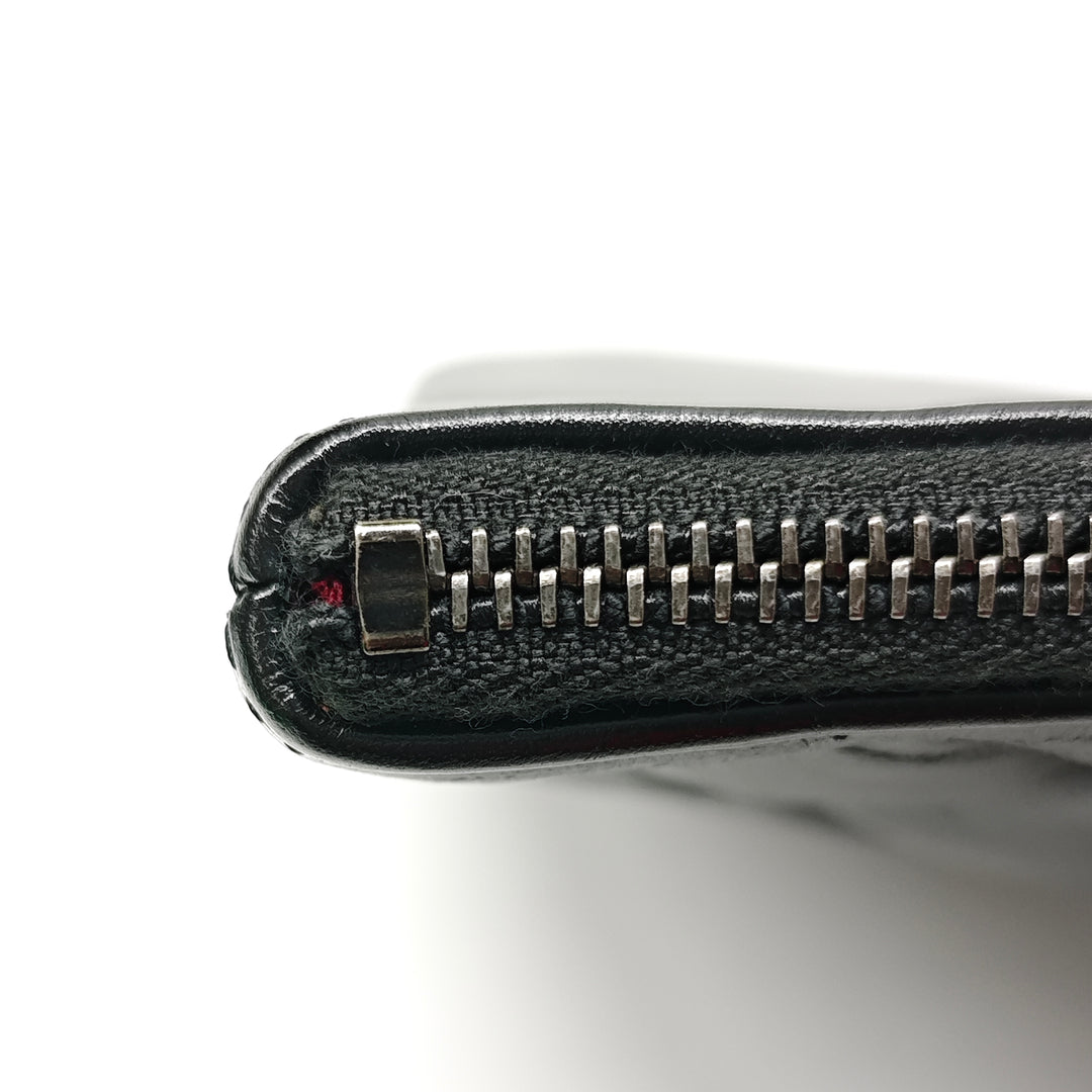 Chanel Large vieilli Cuir de veau Gabrielle O Étui Pochette